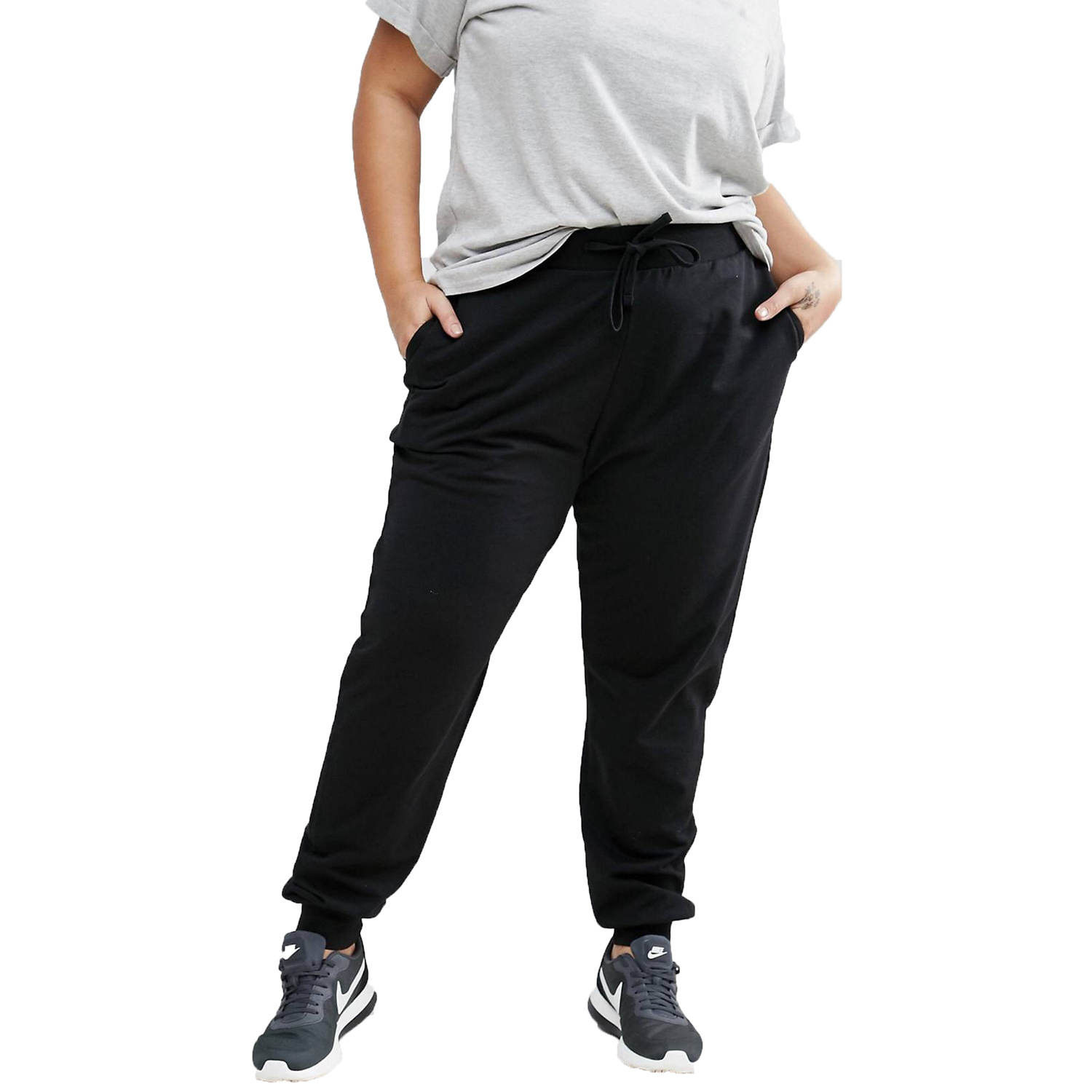 Jfashion Women's BIG SIZE Jogger Pants - Eva