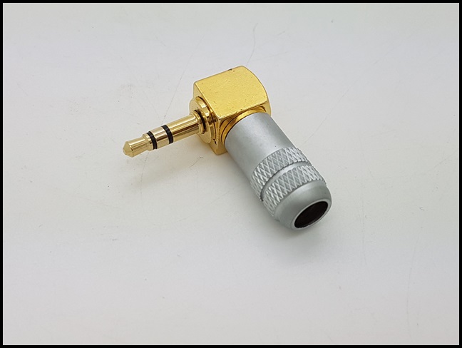 jack mini stereo male 3.5mm GOLD Model L