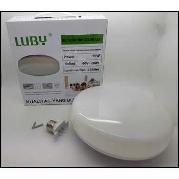 Luby Ceiling Lamp Led 15w Multi Fungsi 3 Warna ( tanpa remote )
