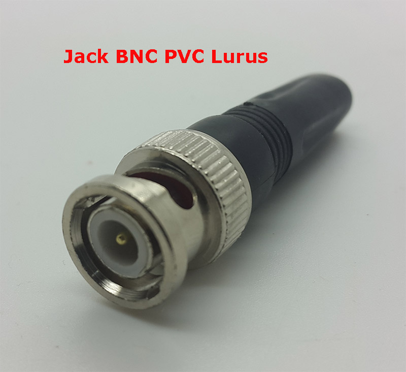 Jack Konektor Connector Coaxial BNC Male PVC For CCTV