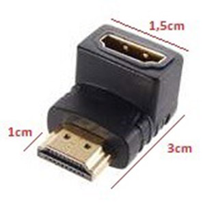 L Shape HDMI Converter Male to Female