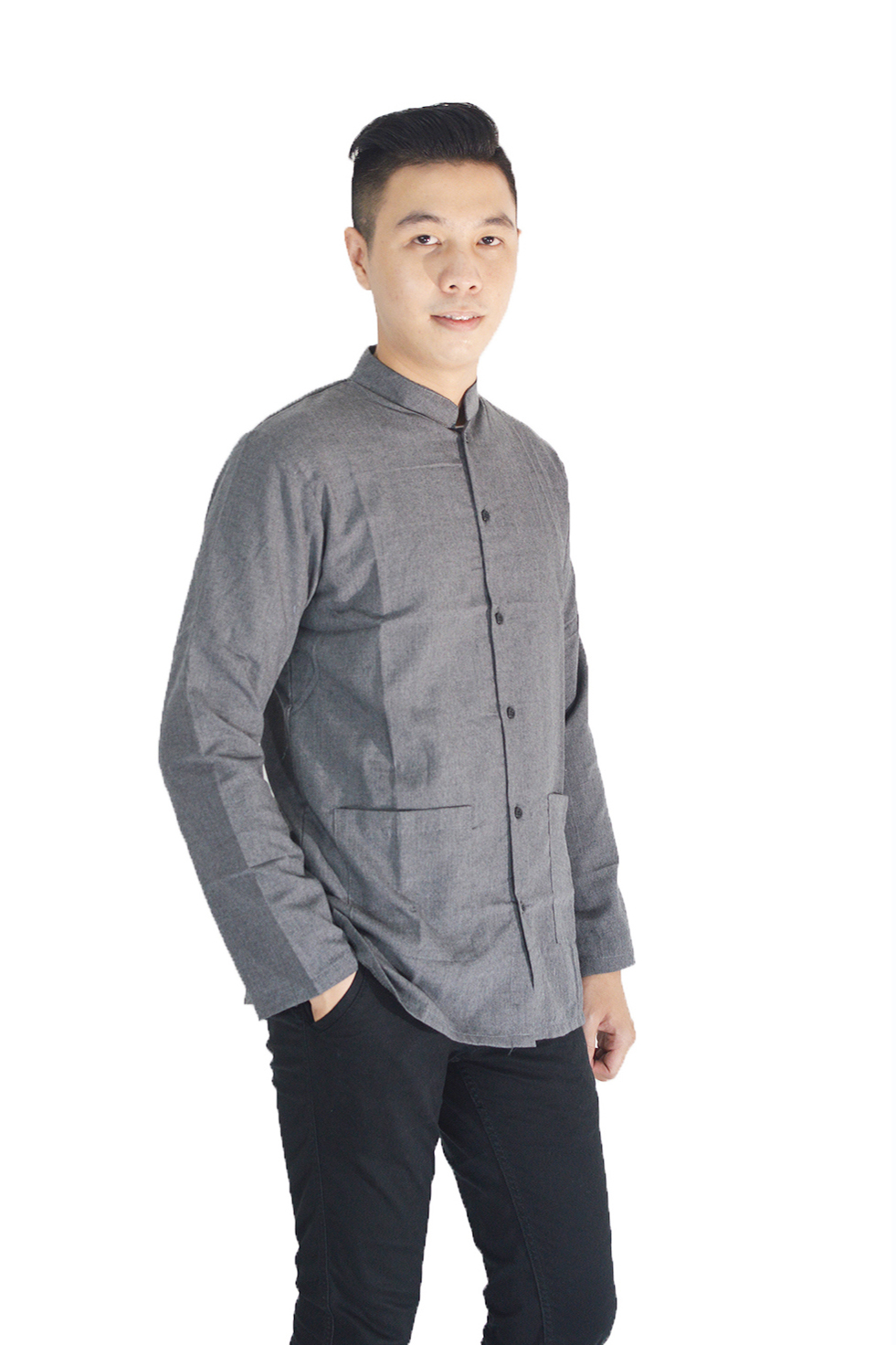 Jfashion Baju Koko Pria tangan panjang - Yusuf