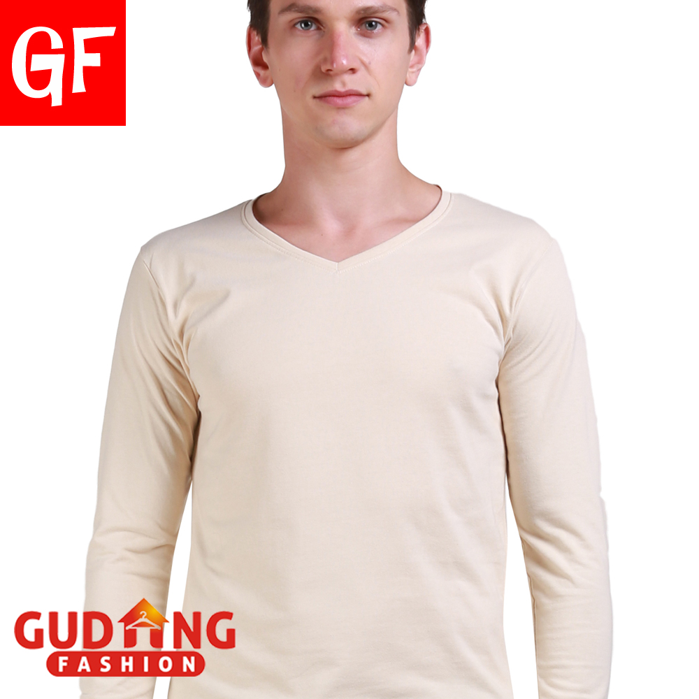 Kaos Simple Panjang Polos Pria PAN 876