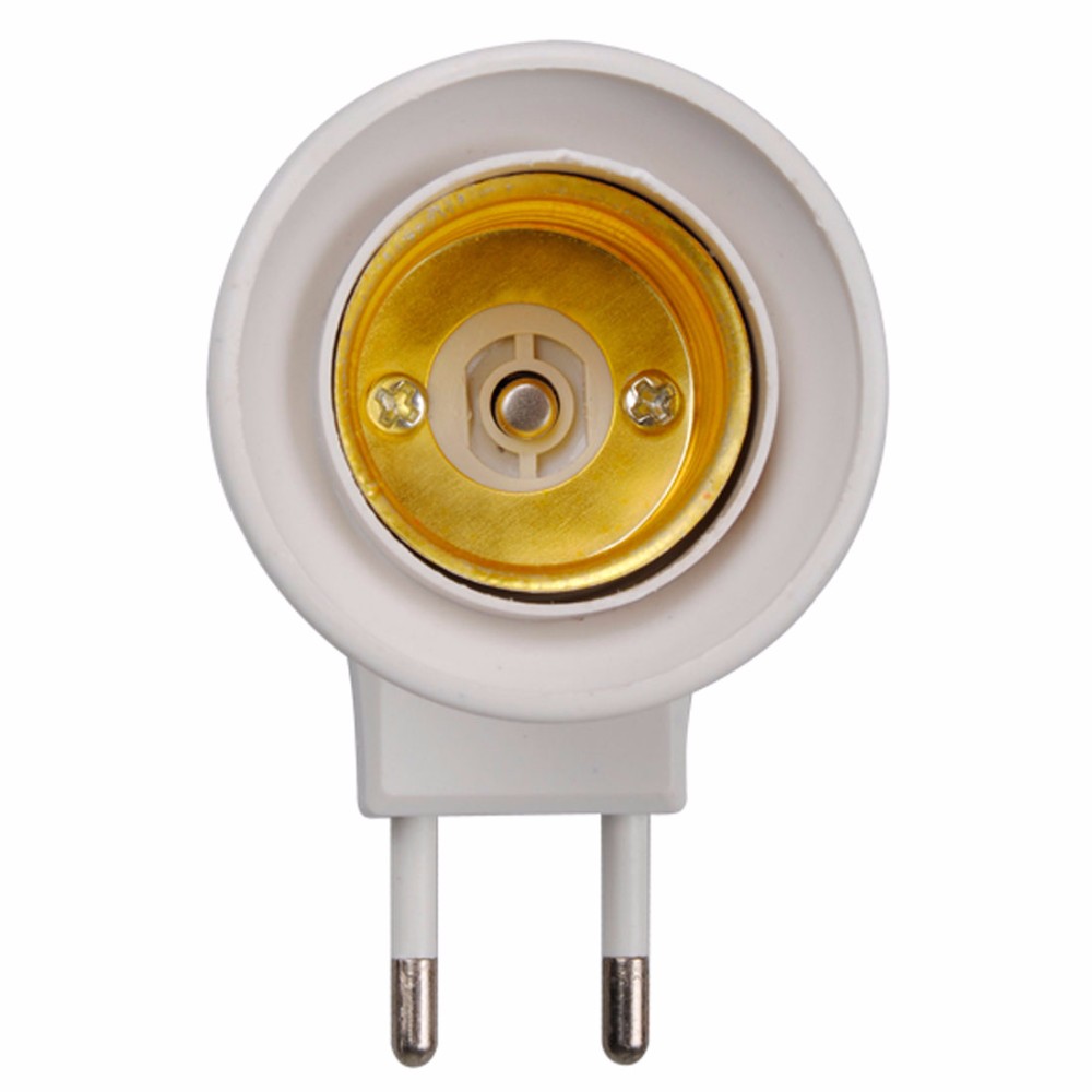 Fitting Lampu Bohlam Portable EU Plug 250V 6A E27 with Switch