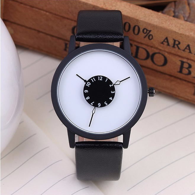 CIVO Jam Tangan Kulit Elegan Dial Unik - CV0250