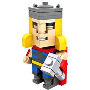 Nano Block Thor Avengers Marvel Lego Figure HNB005