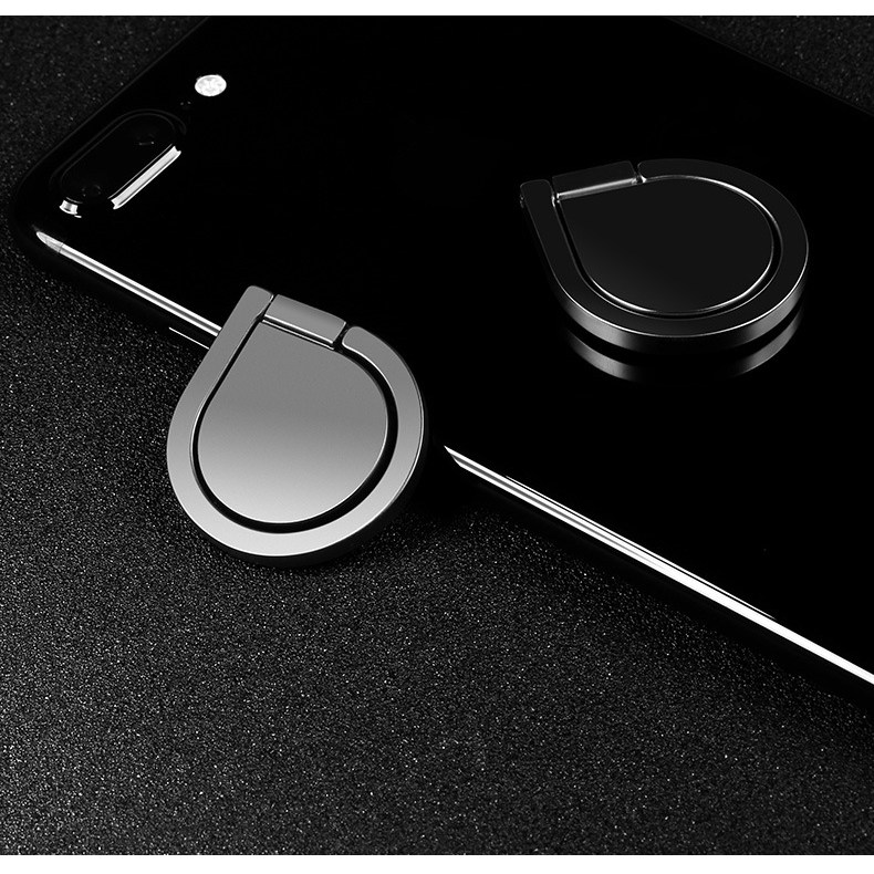 iRing Smartphone Holder Desain Tear Drop Metal - 17098