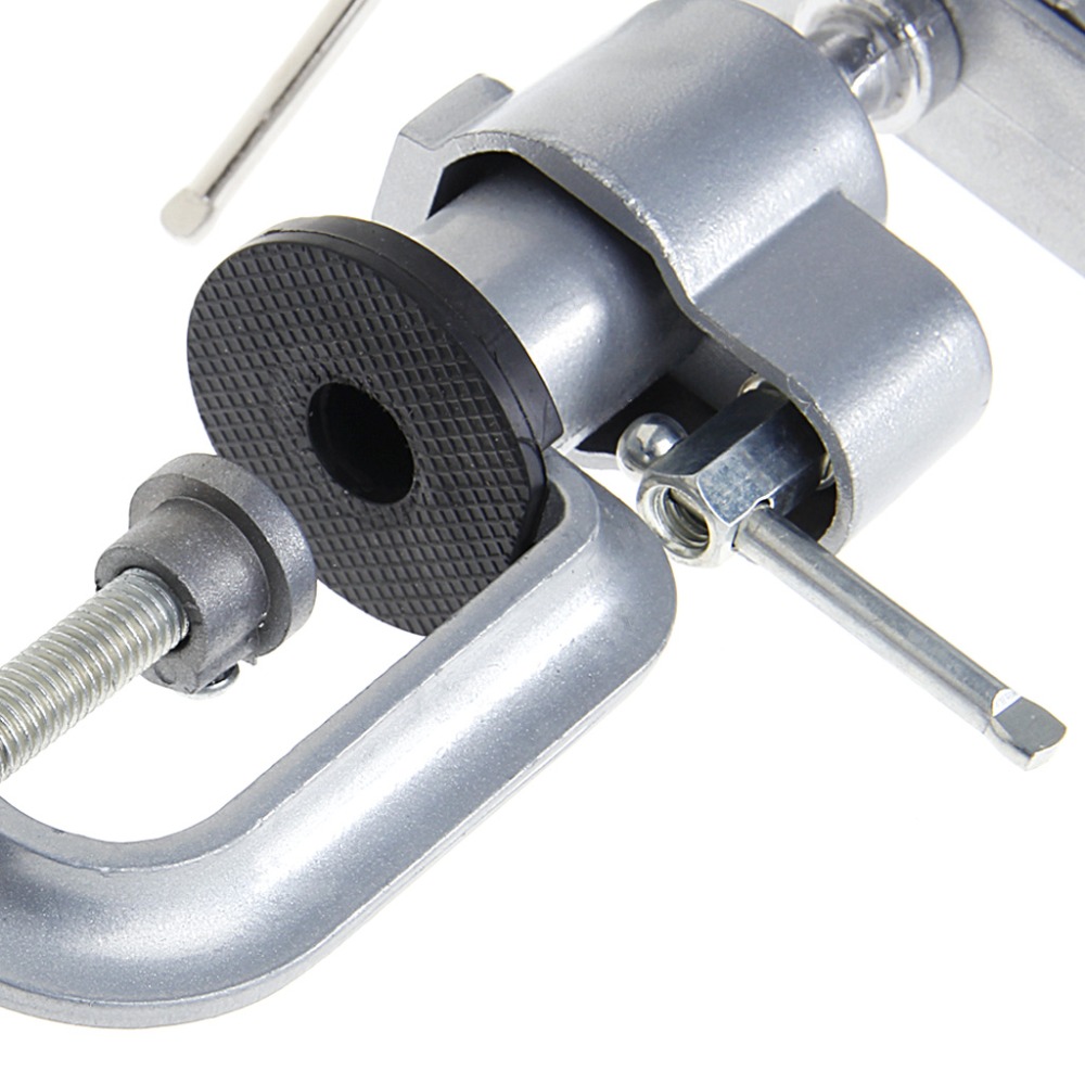 YTC Mini Clamp Meja Catok Kerajinan Seni Perhiasan Aluminium - AT-6075