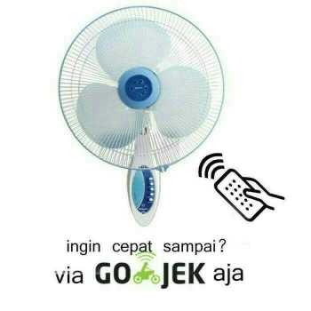 Miyako Kipas Angin Dinding Remote - KAW-1689RC