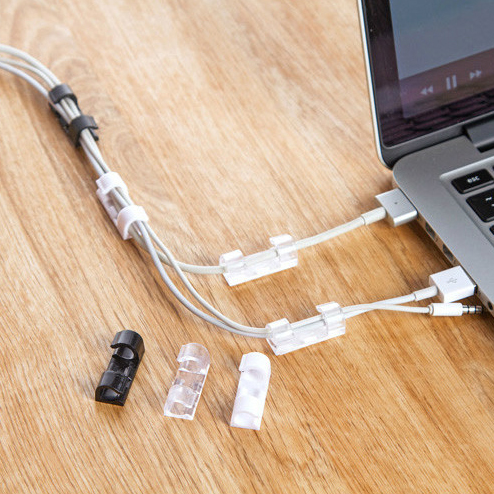 CHN Klip Pengatur Kabel Organizer Cable Clip 20 PCS - FT8018-3
