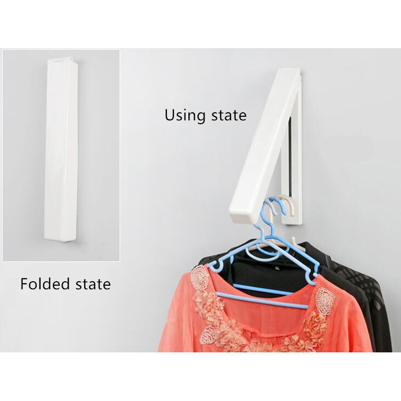 Retractable Clothes Hanger Gantungan Baju Lipat - LD145