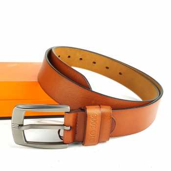 Ikat Pinggang Gesper Sabuk Pria - Kulit Asli GIO 2000 JRM 20