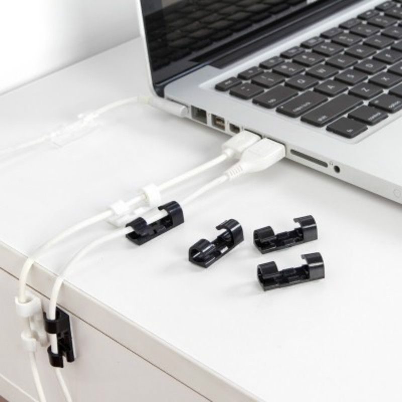 CHN Klip Pengatur Kabel Organizer Cable Clip 20 PCS - FT8018-3