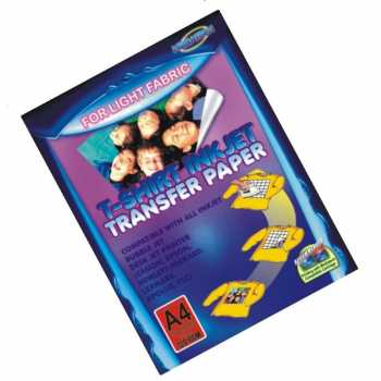 Mediatech-Light Fabric T-Shirt Inkjet Transfer Paper A4 120GSM