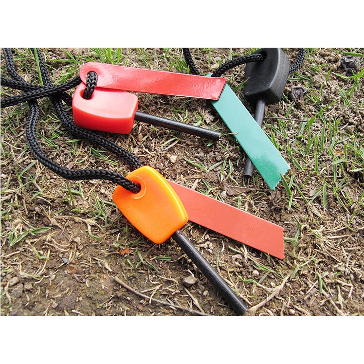 Pemantik Api Outdoor Survival Magnesium Flint Stone Fire Starter - PRO