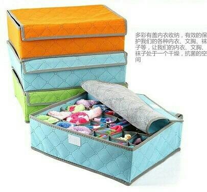 Underwear Storage Grid Box