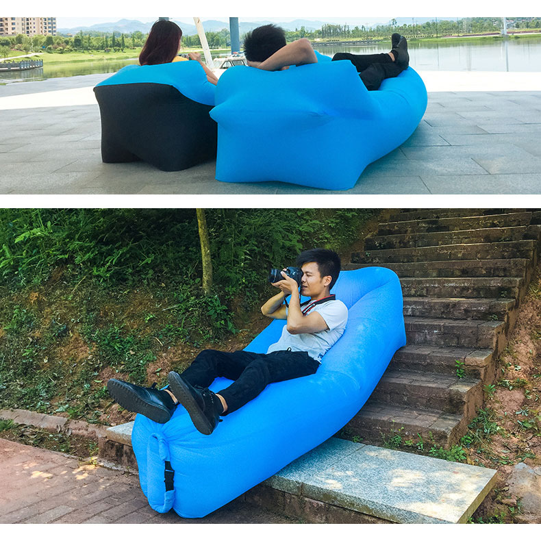ZXZ Kursi Malas Angin Sofa Airbed Inflatable Lazy Bean Bag 230x70cm - LZ081