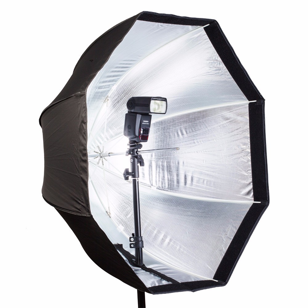 Payung Octagon Softbox Reflektor untuk Flash Speedlight 120CM - LD-TZ207