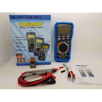 Digital Multimeter Dekko DM-179T ( TRUE RMS ) & TEMPERATURE SUHU