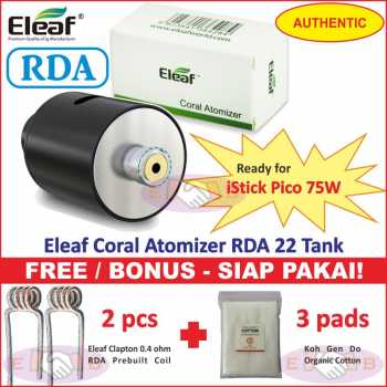 Eleaf Coral RDA 22 Atomizer - Authentic