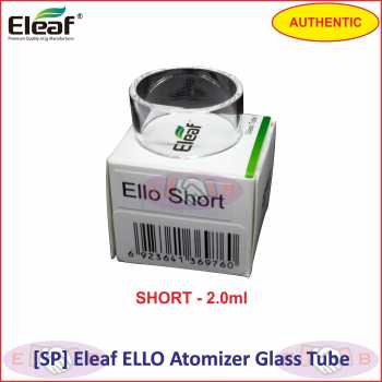 Eleaf ELLO Atomizer [2.0ml/4.0ml] Glass Tube/Kaca Tabung Spare Parts