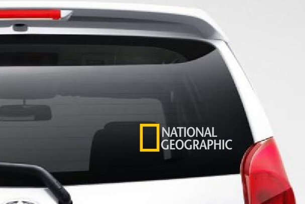 Aksesoris Stiker Mobil National Geographic