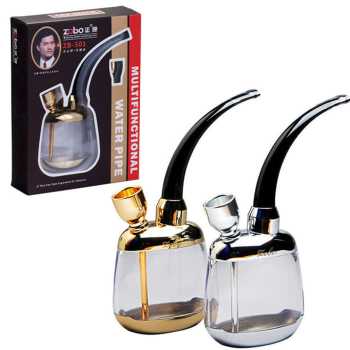 Pipa Rokok / Bong Shisa / Filter Rokok dengan Tabung Air Zobo ZB-501