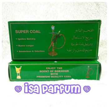Arang Briket SUPER COAL /Arang Bara / Briket / Charcoal Shisha