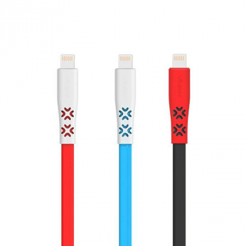 Vivan Flat Lightning Data Cable 2.4A Mini Tube for iPhone (Original)
