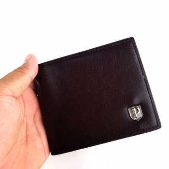 Dompet Tidur Lipat Pendek Kulit Asli Murah - POLORENZI SUSU BROWN