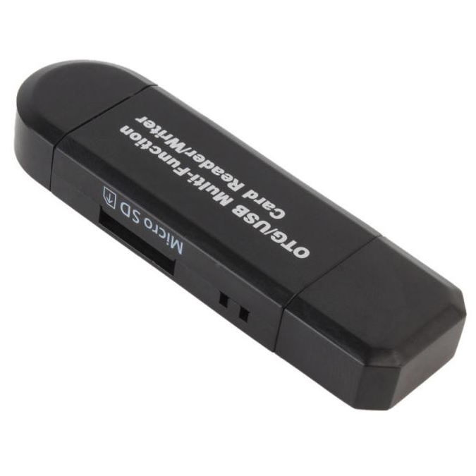 Centechia Card Reader 2in1 USB 2.0 Micro USB OTG SD Card MicroSD - USB30HS