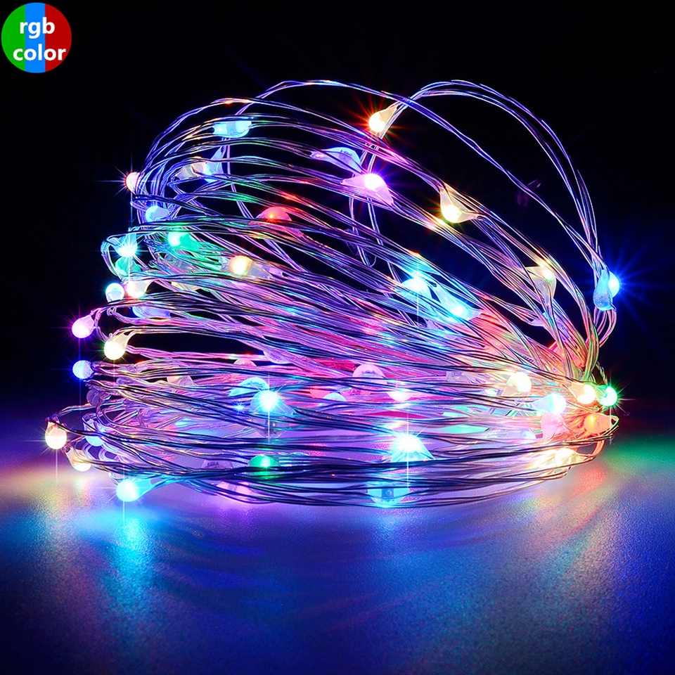 TaffLED Lampu Hias String Lights Waterproof USB Power 50 LED 5M - SZ