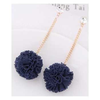 LRC Anting Tusuk Sweet Flower Pendant Decorated Long Earring