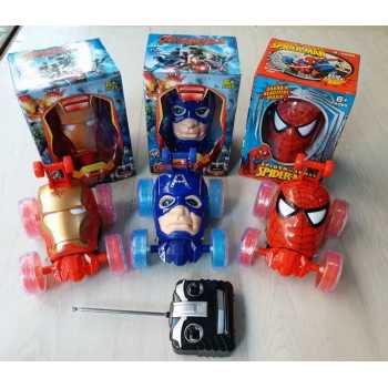 MAINAN MOBIL REMOTE AVENGERS HERO STUNT CAR RC REMOTE CONTROL Rp89.900