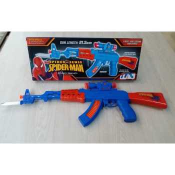 MAINAN PISTOL SENAPAN LARAS PANJANG SPIDERMAN GUN NO.788