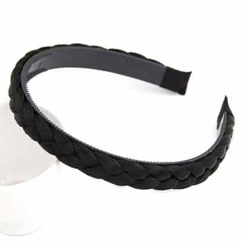 LRC Bando 2013 Black Weave Periwig Hair Hair band hair hoop