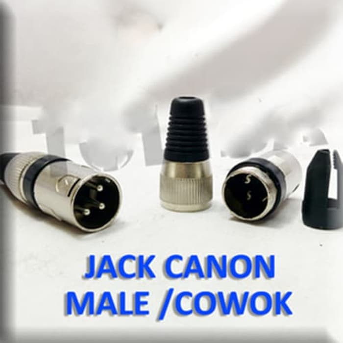 Jack Canon Besi Canere / Konektor XLR - Colokkan Mic