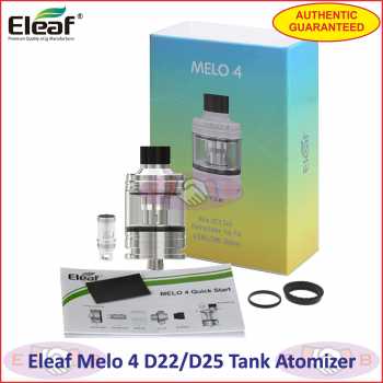 Eleaf MELO 4 Sub Ohm Tank D22/D25 Atomizer - Authentic