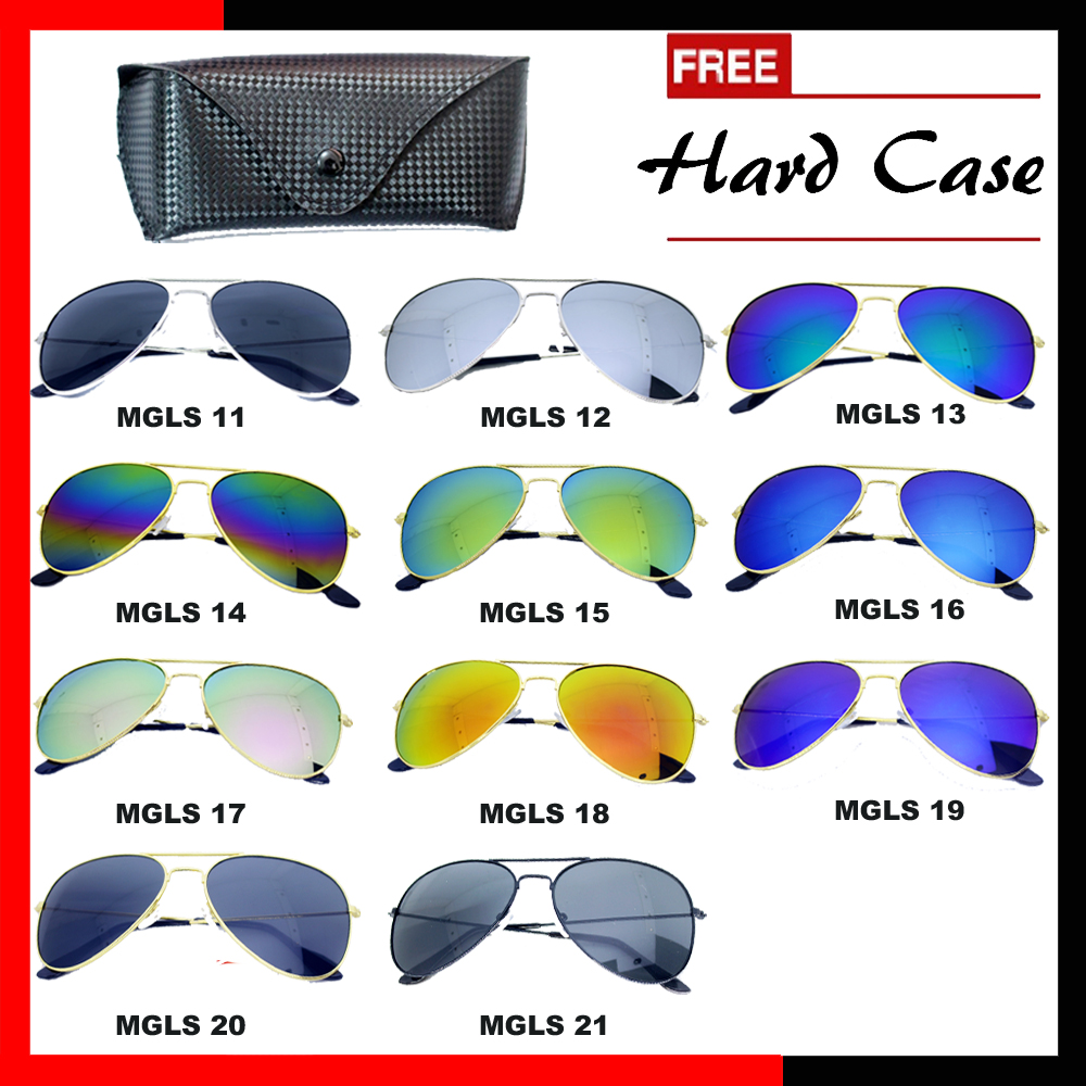 Kacamata Aviator Sunglasses Polarized - Unisex / Bonus Softcase