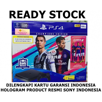 Ps4 Slim 1tb Fifa Gaming Console Fifa 19 Ps4 Bundle Jual PS4 Slim 500GB  Bundle Fifa 19 Champions Edition Sony - Main Image