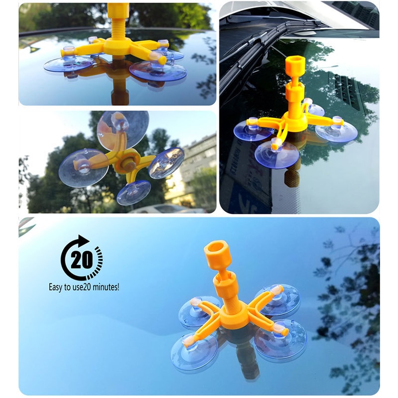 Sikeo DIY Alat Reparasi Kaca Mobil Retak Windshield Repair Kit - WRK15