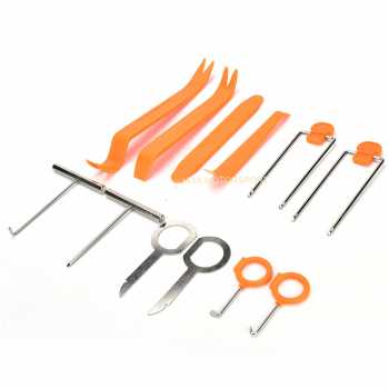 JMS - 1Set Car Audio Door Clip Panel Trim Removal Installer Pry Tool