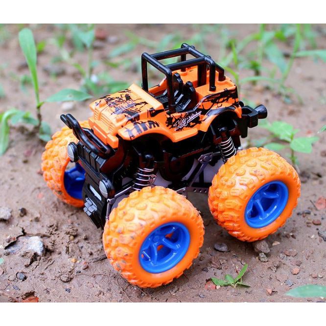 Monster Zap Mainan Mobil Jip Off Road 4 Drive Inertial Bigfoot - JW689