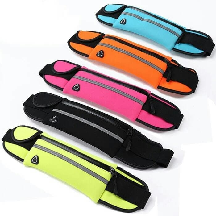 Waterproof Waistbag Running Belt Tas Pinggang Olahraga Jogging Lari