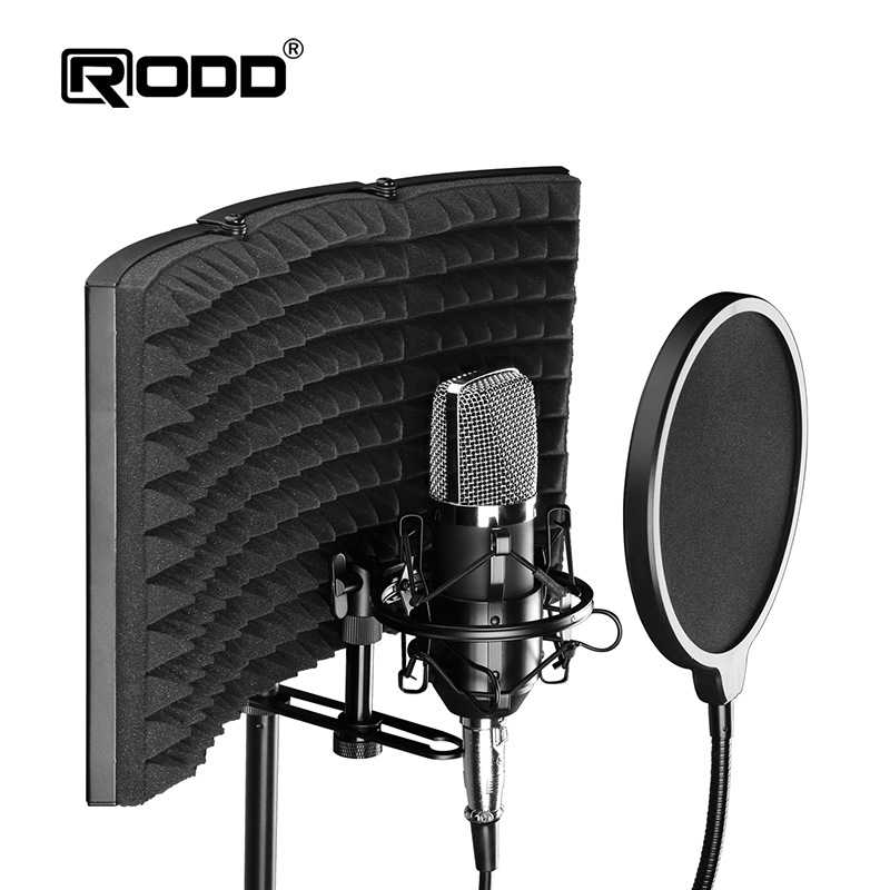Jual RODD Microphone Threedoor Soundproof Wind Screen Noise