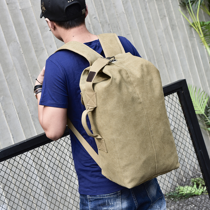 DING XIN CLAN Tas Ransel Travel Kanvas - DX170