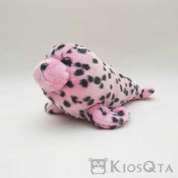 boneka anjing laut seal pink totol hitam des - 29