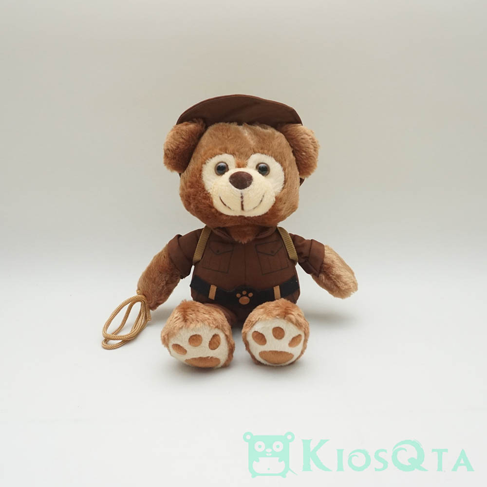 boneka beruang bear kostum adventure indiana jones medium