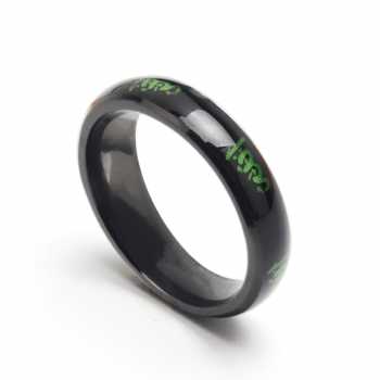 LRC Cincin Muslim Lafadz Allah Bahan Stainles Stell (Glow In The Dark