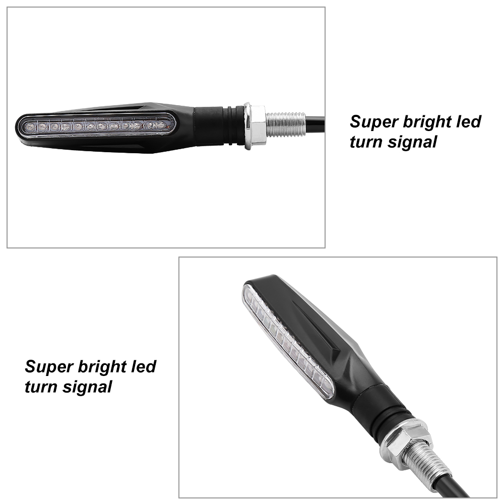 Lampu Sein LED Turn Signal Yellow Light 12V 2 PCS - H66
